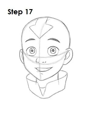 Avatar Characters Drawing, Avatar The Last Airbender Drawings Easy, Avatar Ang Drawing, How To Draw Avatar, Avatar Drawing Easy, Avatar Aang Drawing, Aang Sketch, Avatar The Last Airbender Drawings, Aang Drawing