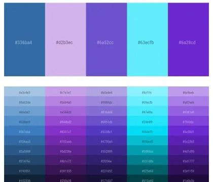 13 Latest Color Schemes with Light Sky Blue And Blue Violet Color tone combinations | 2024 | iColorpalette Sky Blue Combination, Color Palette From Image, Beauty Bedroom, Blue Combination, Black And White Books, Blue Color Combinations, Light Sky Blue, Good Color Combinations, Violet Color