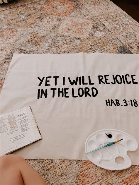 Bible Verse Paintings On Canvas, Christian Wall Painting Ideas, Bible Verse Wall Decor Bedroom, Bible Verse Wall Tapestry, Christian Wall Tapestry, Scripture Tapestry, Diy Canvas Sign, Worship Room Ideas, Bible Canvas Painting Ideas