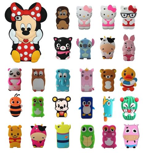 Cartoon Animals Silicone Rubber Gel Tpu Case Cover Skin For iPhone 4 4s 5 5c 6 in Mobile Phones & Communication, Mobile Phone & PDA Accessories, Cases & Covers | eBay! Stitch 626, Rubber Gel, Iphone 4 Cases, Ipod 5, Accessoires Iphone, Cheap Phone Cases, Iphone 5c Cases, Pretty Phone Cases, Iphone 5s Cases