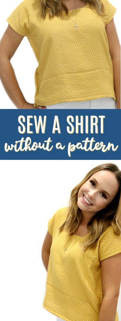 How to Sew A Shirt - a Sewing Project for Beginners - A Little Craft In Your Day Sewing A Shirt, Sew A Shirt, Sew Your Own Clothes, Beginner Crafts, Sewing Shirts, Baby Sewing Projects, Christmas Sewing, Straight Stitch, Sewing Projects For Beginners