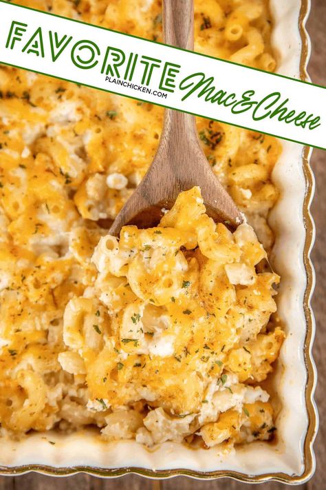 Quick Easy Side Dishes, Easy Potluck Recipes, Macaroni And Cheese Casserole, Best Mac N Cheese Recipe, Mac And Cheese Casserole, Baked Mac And Cheese Recipe, Easy Mac And Cheese, Child Nutrition, Cheese Trays