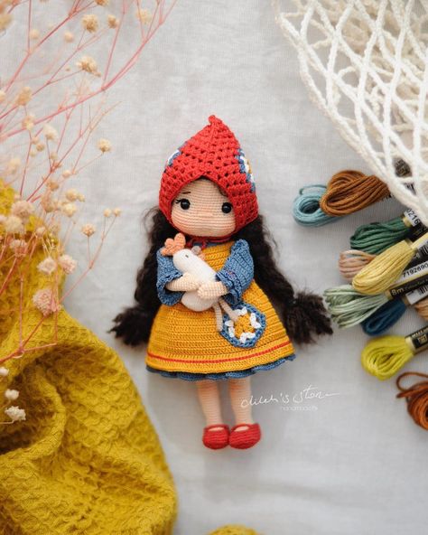 ♡︎ 𝒹𝒾𝓁ℯ𝓀𝓈𝓈𝓉ℴ𝓇ℯ 𐮜 𝒶𝓂𝒾ℊ𝓊𝓇𝓊𝓂𝒾 ♡︎ (@dileksstore) • Instagram photos and videos Crochet Dolls Free Patterns, Cluj Napoca, Crochet Dolls, Diy Doll, Amigurumi Doll, Amigurumi Pattern, Crochet Toys, Doll Dress, Romania