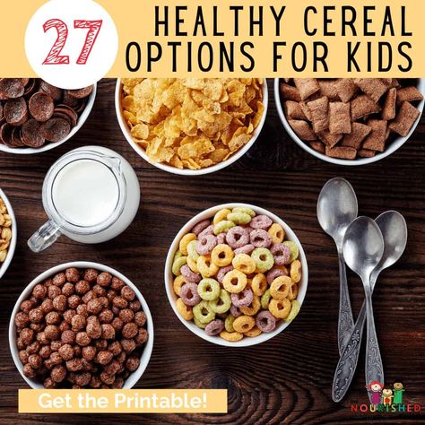 Best Cereal For Kids, Healthy Cereal For Kids, Natural Stool Softener, High Fiber Cereal, Fiber Cereal, Kids Cereal, Best Cereal, Stool Softener, Whole Grain Cereals