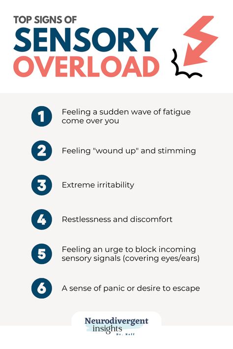 Signs Of Overstimulation In Adults, Sensory Diet For Adults, Sensory Box Adults, Sensory Regulation For Adults, Sensory Overload Activities, Dysregulation In Adults, Sensory Overload Illustration, Neurodivergent Insights, Adult Sensory Room