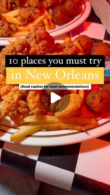 New Orleans ⚜️ NOLA Travel | Hotels | Food | Tips 🎺 on Instagram: "Make sure to pass by these 10 places when you visit New Orleans ✨😍🦪🍩🌯🍤

📸 : @sashazavala 

What makes the flavors of New Orleans cuisine unique is the city’s diverse cultural heritage and its own Creole and Cajun cooking styles. The mix of cultural influences has resulted in a cuisine that is full of bold and flavorful tastes, with a focus on spices, seafood, and smoked meats.

Are you planning to visit New Orleans in 2024? Tell us in the comments below!

📍 New Orleans" New Orleans Food Tour, Creole Food New Orleans, Food New Orleans, New Orleans Food, Creole Food, Smoked Meats, Visit New Orleans, Cajun Cooking, Creole Recipes