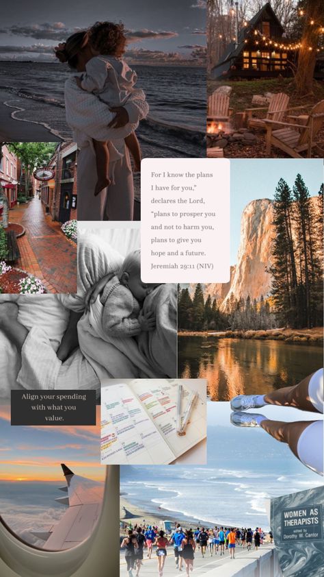 2024 vision board #visionboard24 #therapist #goalsfor2024 #motherhood Therapist Vision Board, Being A Therapist, Therapist Aesthetic, Dream Psychology, 2024 Vision Board, Mommy Life, 2024 Vision, Dream Job, Vision Board