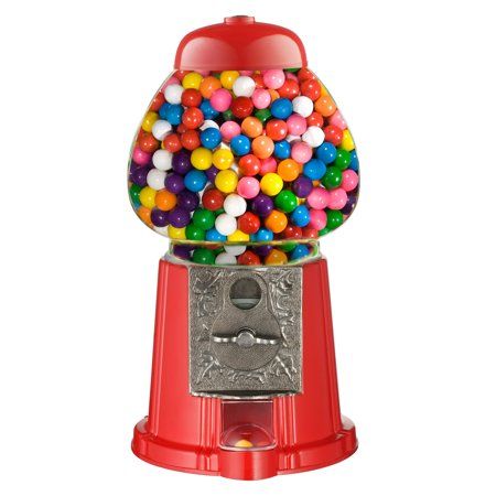 Gumball Dispenser, Toy Bank, Bubble Gum Machine, Food Dispensers, Old Fashioned Candy, Candy Dispenser, Vintage Candy, Gumball Machine, Red Candy