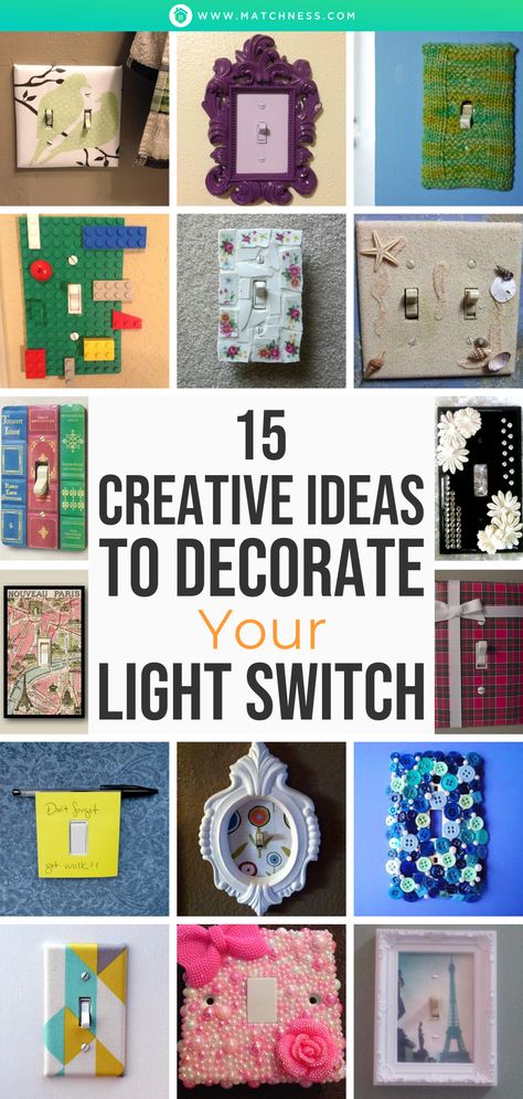 How To Decorate Light Switch Plates, Framed Light Switch Covers, Light Switch Plates Diy, Diy Light Switch Cover Ideas Wall Plates, Diy Lightswitch Cover Ideas, Fun Light Switch Covers, Diy Outlet Covers Ideas, Switch Plates Ideas, Outlet Painting Ideas Easy