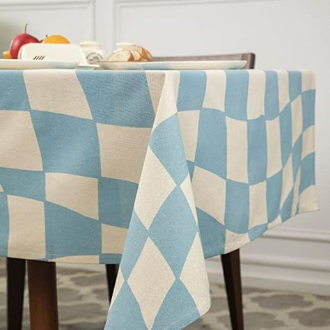 Blue Table Cloth, Picnic Table Cover, Camping Tablecloth, Boho Tablecloth, Farmhouse Tablecloths, Easter Tablecloth, Fall Tablecloth, Picnic Table Covers, Rustic Tablecloths