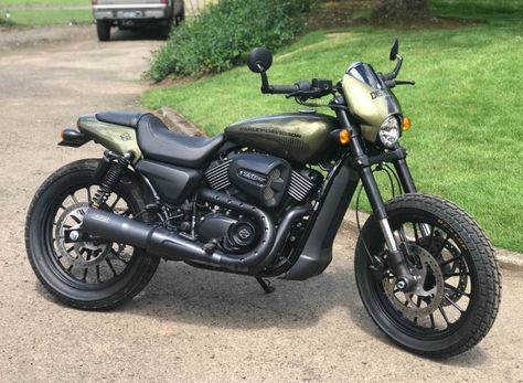 Andy DiBrino’s Street Tracker – Harley-Davidson Street Rod 750 – Bike-urious Harley Davidson Street Rod 750, Harley Davidson Street 500, Street 750, Quad Bikes, Harley Davidson Trike, Modern Bike, Harley Davidson V Rod, West Coast Choppers, Harley Davidson Street Glide