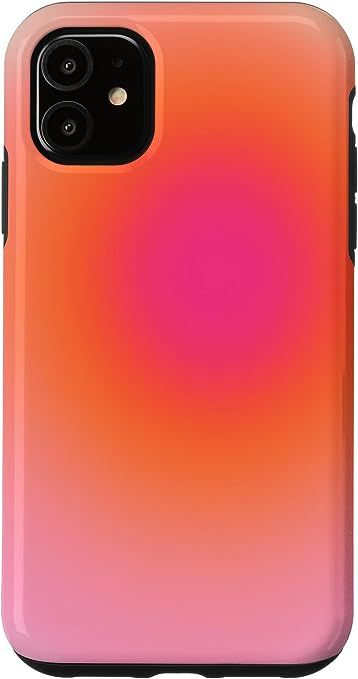 Phone Case Amazon, Aura Phone Case, Iphone 11 Pink, Gradient Phone Case, Aura Aesthetic, Preppy Phone Case, Orange Phone Case, Aesthetic Case, Orange Phone