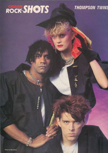 THOMPSON TWINS Creem Magazine, 80s Trends, Taylor Dayne, 90s Dance, Thompson Twins, Frankie Goes To Hollywood, New Wave Music, British Punk, Punk Glam