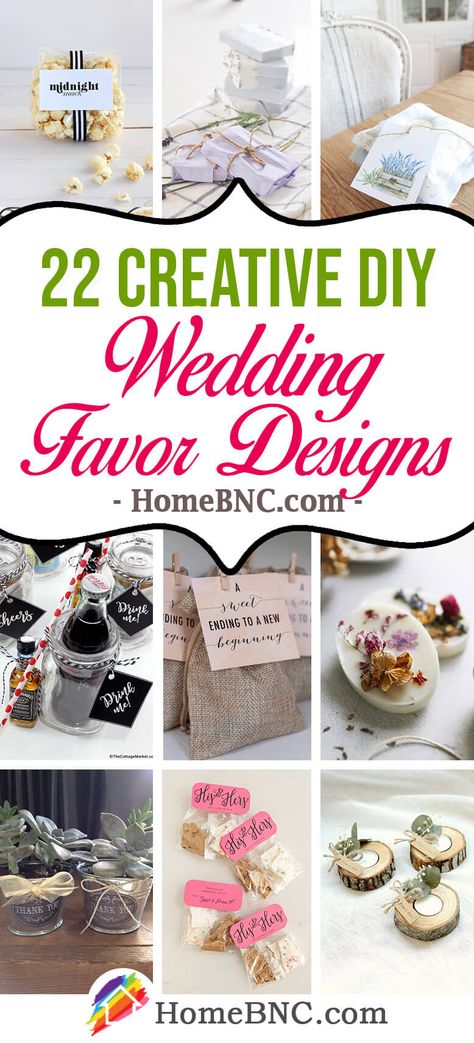 22 Best DIY Wedding Favors that Your Guests will Love in 2023 Cheap Unique Wedding Favors, Diy Wedding Takeaways, Handmade Wedding Favors For Guests, Wedding Favors Homemade, Wedding Shower Favors For Guests Diy, Clever Wedding Favors, Unique Wedding Favors For Guests Diy, Ornament Wedding Favors Diy, Cricut Wedding Favors Diy