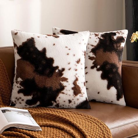 Fuzzy Pillows, Plush Couch, Cowhide Pillows, Faux Fur Throw Pillow, Fur Throw Pillows, Couch Throws, Fur Throw, Fluffy Pillows, Cushion Pattern