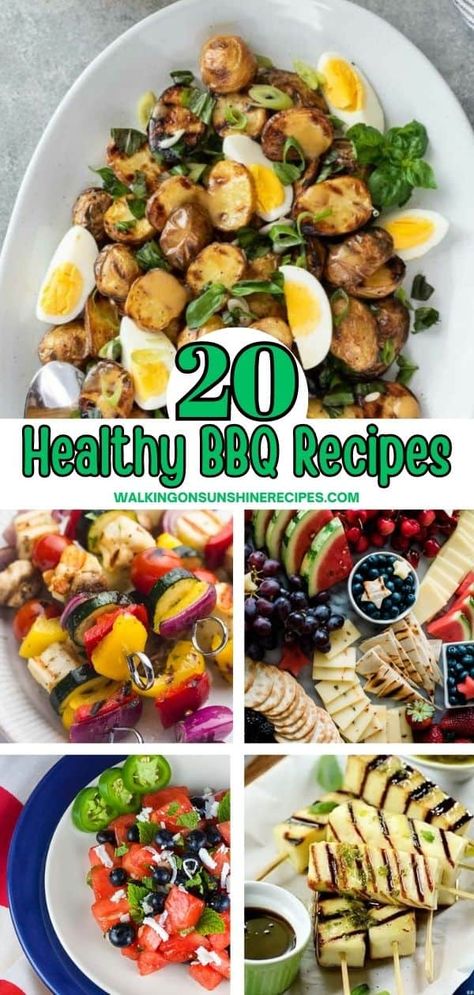 Included in this list of 4th of July healthy food ideas are fruit and cheese boards, coleslaw and Keto-friendly no bake cheesecakes! Healthy Bbq Recipes, No Bake Cheesecakes, Mexican Bean Salad, Grilled Potato Salad, Cauliflower Potatoes Salad, Vegan Coleslaw, Grilled Chicken Tenders, Healthy Food Ideas, Easy Grilled Chicken