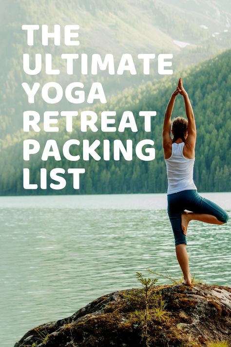 Ready to go on a yoga retreat? Here’s a simple guide to packing for a yoga or meditation retreat, including an example yoga retreat packing list. What To Pack For A Yoga Retreat, Yoga Retreat Packing List, Yoga Retreat Outfits, Retreat Packing List, Meditation Business, Retreat Business, Surf Retreat, Two People Yoga Poses, Mindfulness Retreat