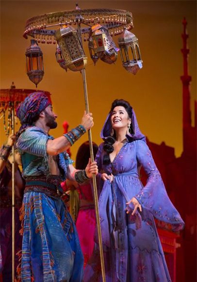 Review: Aladdin Is "a theatrical masterpiece that brings fun and light back to London theatre" Aladin Musical, Aladdin Play, Aladdin Theater, Aladdin Broadway, Aladdin Musical, Aladdin Costume, New York Broadway, Broadway Costumes, Broadway Nyc