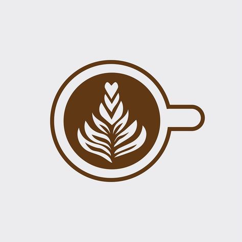 Download free vector of Cup of cappuccino with tree vector about coffee cup, coffee, latte art, coffee logo, and latte 503390 Coffee Graphics, Logo Design Coffee, Coffee Icon, Coffee Latte Art, Cup Logo, Coffee Vector, Tree Vector, Coffee Shop Logo, Coffee Illustration