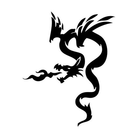 Fire Breathing Dragon Tattoo, Flying Dragon Silhouette, Dragon Attacking, Breathing Fire, Dragon Silhouette, Fire Breathing Dragon, Flying Dragon, Fire Breathing, Fire Tattoo