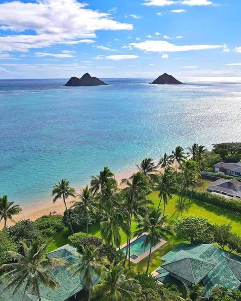 Vacation Manifestation, Hawaii Views, Hawaii Beach House, Hawaii House, Lanikai Beach, Moving To Hawaii, North Shore Oahu, Ocean Aesthetic, Visit Hawaii