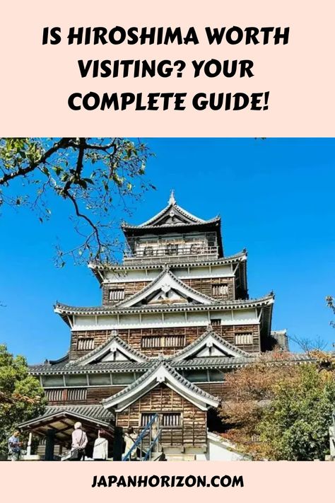 Explore the significance and attractions of Hiroshima with our comprehensive guide. Discover the history, culture, and must-visit sites that make Hiroshima a worthwhile destination. Plan your Japan itinerary with confidence and decide if Hiroshima is the right fit for your travel plans! #Hiroshima #JapanTravel #ExploreJapan #TravelTips #HiroshimaAttractions #TravelInspiration Hiroshima Travel, Hiroshima City, Kyoto Temple, Hiroshima Peace Memorial, Japan Bucket List, Japan Itinerary, City Family, Beautiful Park, Bucket List Destinations