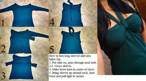 b77f01e62f31316ad5bd6c0c6afbd167.webp (736×410) How To Cut A Tshirt Cute, Diy Cut Shirts, Easy Diy Clothes, Haine Diy, Diy Clothes Refashion, Upcycle Clothes Diy, Cut Clothes, Diy Clothes Design, Diy Vetement