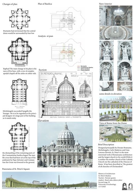 St. Peter’s Basilica St Peter Basilica Architecture, St Peters Basilica Architecture, St Peter's Basilica Sketch, St Peter Basilica, Saint Peter’s Basilica, Basilica Architecture, Western Architecture, St Peters Cathedral, St. Peter’s Basilica