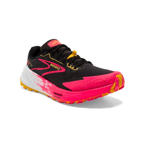 Light and responsive to help you run faster and farther on the trails. Running Shoes Brooks, Black Diva, Brooks Running Shoes, Run Faster, Brooks Running, Pink Lemon, Brooks Shoes, Run Happy, Black Running Shoes