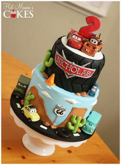 Disney Cars Cake, Pixar Cars Birthday, Cake Car, Bow Handbag, Festa Moana Baby, Mcqueen Cake, Car Cakes, Cars Birthday Party Decorations, Handbag Cakes