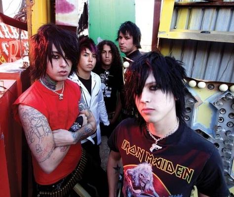 Monte Money, Robert Ortiz, Jacky Vincent, Max Green, Emo Boyfriend, Emo Scene Hair, Emo Men, Escape The Fate, Ronnie Radke