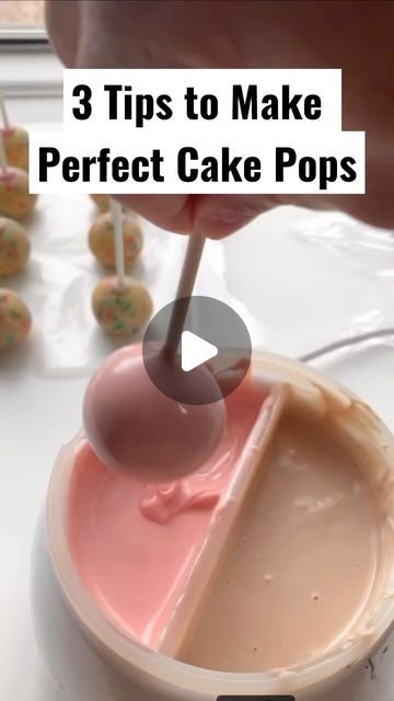 Homemade Cake Pop Stand, Cake Pops Drizzle, Making Cake Pops With Silicone Mold, Cakes Pops How To Make, Brownie Mix Cake Pops, How To Make The Perfect Cake Pop, Cake Pop Recipe Videos, Cake Pops Videos How To Make, Tik Tok Cake Pops