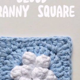 Anastasia on Instagram: "☁️ Granny square with a 3d cloud ☁️ The following pattern is written in US terms and is beginner friendly. It's now available on my Etsy shop (link in bio) #crochetpattern #crochet #cloudgrannysquare #patternsbyatainya" Cloud Granny Square Pattern, Cloud Granny Square, Cloud Crochet, Crochet Cloud, Granny Square Pattern Free, 3d Clouds, Bear Crochet, Granny Squares Pattern, Care Bear