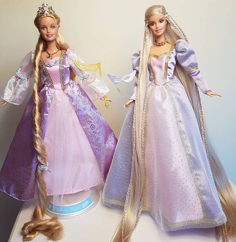 Barbie As Rapunzel Doll, Barbie Movies Dolls, Cali Barbie, Barbie Movie Dolls, Barbie Pegasus, Barbie As Rapunzel, Barbie Purple, Barbie Rapunzel, Rapunzel Doll