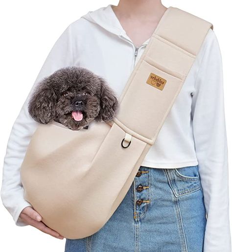 Cat Sling, Dog Room Decor, Puppy Bag, Puppy Room, Dog Carrier Sling, Puppy Carrier, Pet Sling, Dog Sling, Dog Carrier Bag