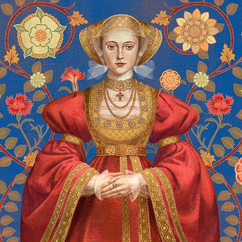 Anne Of Kleve Six Tudor Queens Alison Weir cover book on Behance Anna and Elena Balbusso Twins Anne Of Cleves Fanart, Tudor Women, Title Lettering, Tudor Art, Historic Dresses, Tudor Fashion, Tudor Costumes, Anne Of Cleves, History Queen