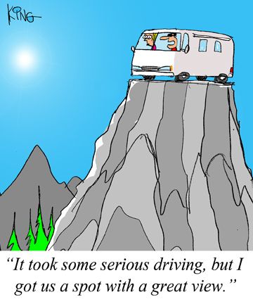 RV Travel Newsletter: May 10-May 16. Issue 637 | RV Travel Rv Humor, Travel Newsletter, Funny Driving, Camping Printables, Camping Jokes, Driving Humor, Rv Style, Senior Humor, Mobile Living