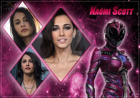 Naomi Scott (Pink Ranger) by AndieMasterson on DeviantArt Naomi Scott Power Rangers, Power Rangers Memes, Power Rangers Movie 2017, Pink Ranger Kimberly, Power Rangers 2017, Kimberly Hart, Power Rangers Comic, Power Rangers Mystic Force, Saban's Power Rangers