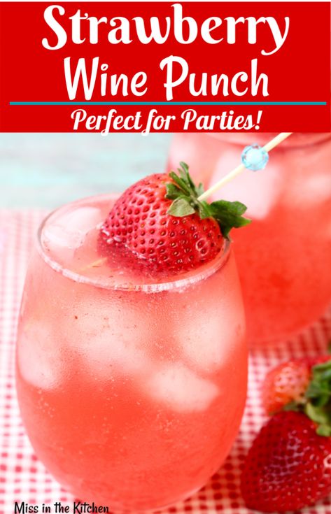 Wine Punch Recipes, Wine Recipes Drink, Pineapple Margarita Recipe, Wine Punch, Face Magazine, Moscato Wine, Watermelon Mojito, Pineapple Margarita, Strawberry Wine