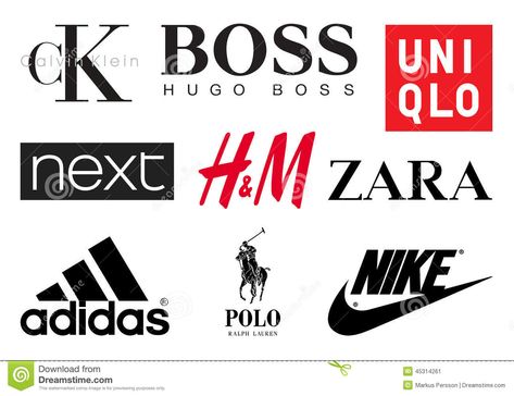 Clothing brands. Nine big clothing brands in the world #Sponsored , #sponsored, #ad, #brands, #clothing, #big, #Clothing Illustration Clothes, Company Illustration, Top Clothing Brands, Clothing Brand Logos, Clothes Streetwear, Popular Logos, Fashion Logo Branding, Small Clothes, Cartoon Outfits