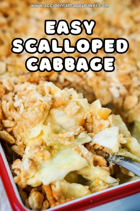 Baked Cabbage Recipes, Scalloped Cabbage, Cooked Cabbage Recipes, Cabbage Recipes Southern, Creamed Cabbage, Cabbage Side Dish, Cabbage Recipes Healthy, Cabbage Casserole Recipes, Cabbage And Noodles