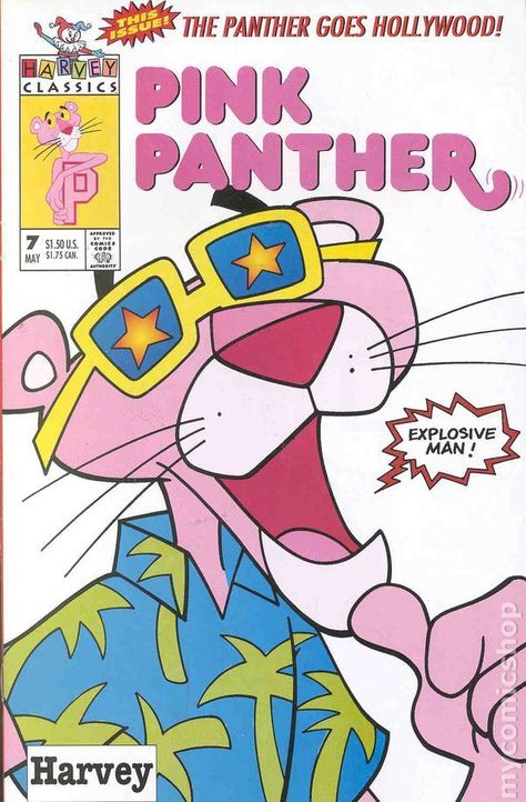 Harvey Comics, The Pink Panther, Pink Panther, Vintage Cartoon, The Pink, Comic Book, Panther, Comic Books, Comic Book Cover