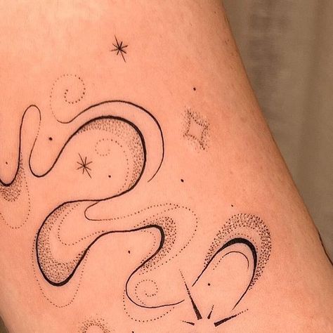 Lucy G on Instagram: "And add just a sprinkle of pixie dust 🧚‍♀️ . #stardust #dotworktattoo #startattoo" Cosmic Dust Tattoo, Stars Wrap Around Tattoo, Magic Dust Tattoo, We Are Made Of Stardust Tattoo, Space Dust Tattoo, Dot Shaded Tattoo, Starfall Tattoo, Dot Style Tattoo, Fine Line Galaxy Tattoo