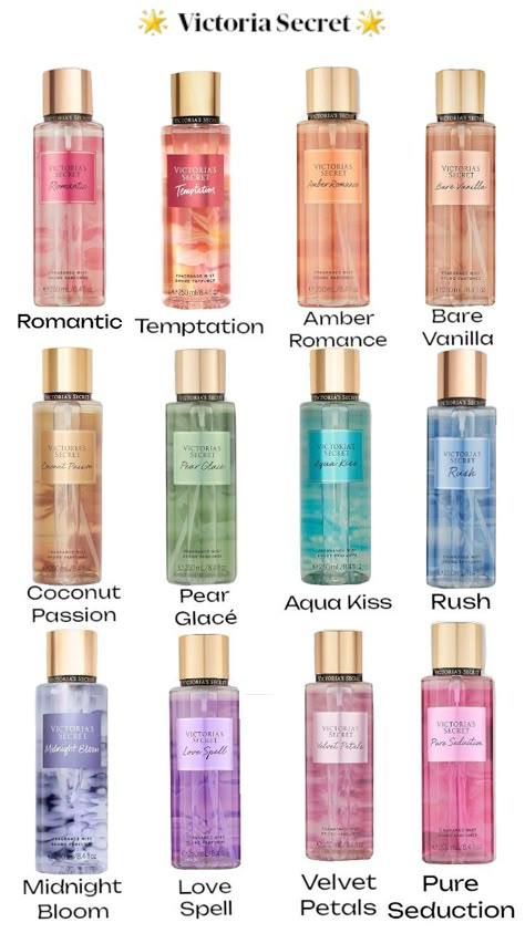 #wishlist #victoriasecret #perfume #trending All Victoria Secret Perfumes, Best Victoria Secret Perfume, Brume Victoria Secret, Pink Perfume Victoria Secret, Wishlist Skincare, Viktoria Secret, Victoria Secret Perfume Body Spray, Profumo Victoria Secret, Victoria Secret Body Spray