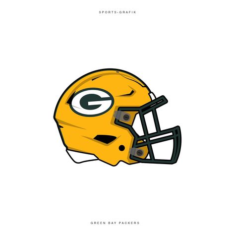 Green Bay Packers Helmet Fanart NFL American Football Green Bay Packers Helmet, Paper Football, Nfl Helmets, Oregon Football, Helmet Art, Helmet Logo, Nfl Logo, Football Wallpaper, Nfl Teams