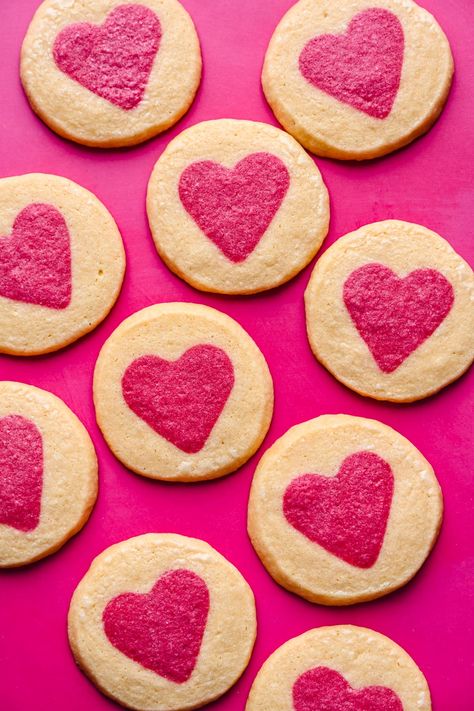 Heart Biscuits Recipe, Slice And Bake Heart Cookies, Slice Bake Cookies, Cut And Bake Cookies, Slice And Bake Cookies Design, Slice And Bake Cookies Recipes, Slice And Bake Sugar Cookies, Slice Cookies, Heart Cookies Recipe