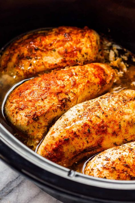 Chicken Cooked In Crockpot, Bone In Chicken Breast Recipes Crock Pot, Boneless Chicken Breast Recipes Crockpot, Crock Pot Chicken Breasts, Chicken Breast In Crock Pot, Crockpot Chicken Breasts, Ideas With Chicken Breast, Chicken Breast Recipes Crockpot, Slow Cooker Chicken Breasts