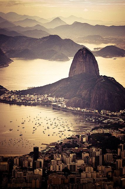 Pão de Açúcar (Sugarloaf mountain), Brazil. Photo by theGentleman Future Travel, Beautiful Places In The World, Countries Of The World, Places Around The World, Aerial View, Wonderful Places, Travel Around The World, Dream Vacations, Travel Around