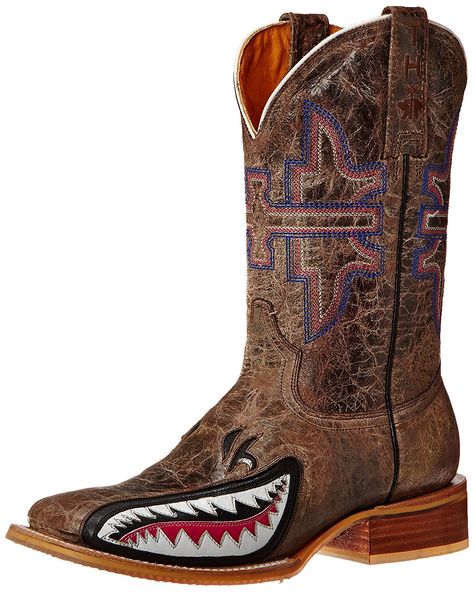 Boots For Women Shark, Tin Haul Boots Womens, Tin Haul Boots, Men’s Western Boots, Crocodile Western Boots, Thick Calves, Tin Haul, Women's Cowboy Boots Yeehawcowboy.com, Western Boots Yeehawcowboy.com