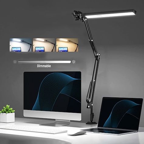 Led Office Lighting, Office Light, Reading Desk, Acrylic Decoration, Office Lighting, Led Desk Lamp, Study Office, Ambient Light, Palau